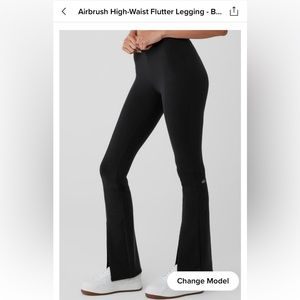 Alo Airbrush high waist flutter legging